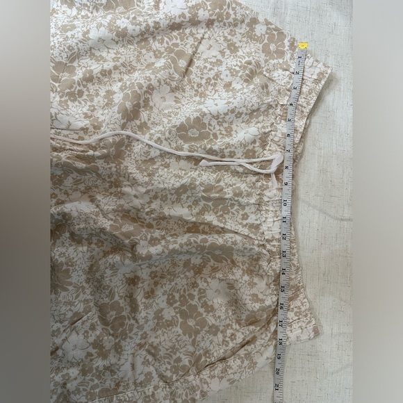 Tan Gold Asymmetrical Wrap Midi short 🌴☀️ - Picture 8 of 12